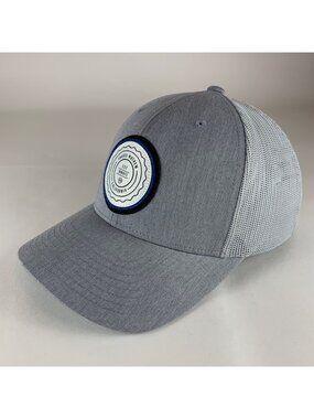 Travis Mathew Golf Mens Gray Snapback Trucker Hat